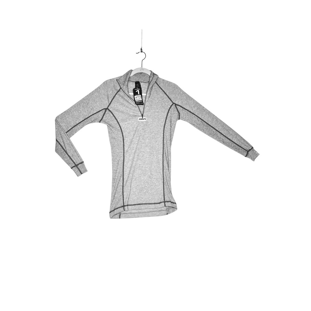 Craft Scandinavia NWT W's Layer 1 Quarter Zip Base LayerTop Gray Ribbed
Large!